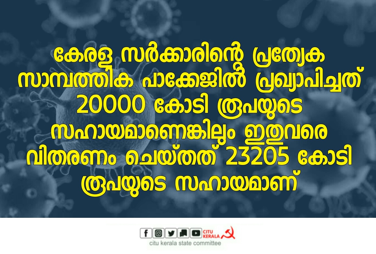 The state government announced a Rs 20,000 crore economic package on March 19 and has spent Rs 23,205 crore so far