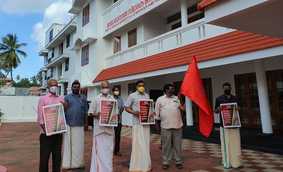 WFTU Foundation Day and 75th anniversary observed