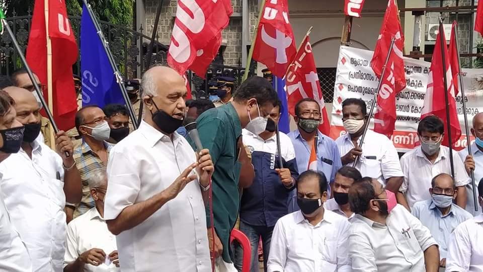All-India strike begins in the state